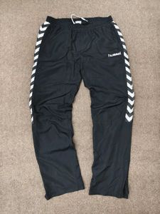 Hummel Black Striped Track Pants