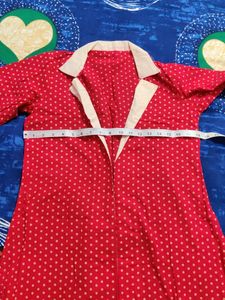 Pink Polka Dot Shrug