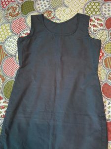 2 Black &amp; White Patterned kurtas