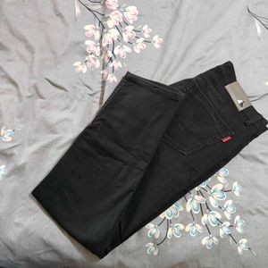 Men’s Black Regular Fit Denim Jeans