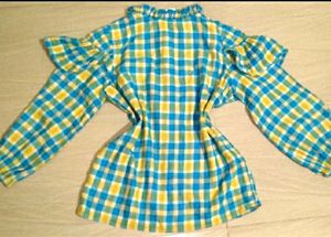 New With Tag Beautiful Frill Top, 4 Other Tops