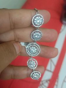 Adjustable Sparkling Gemstone Bracelet