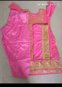 Elegant Pink Embroidered Salwar Kameez