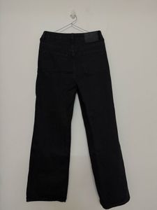 Classic Black Wide Leg Jeans