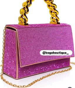 Sparkling Silver Evening Bag