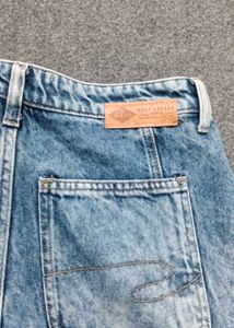 Lee Cooper Stylish Wide-Leg Cargo Jeans