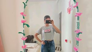 Gray SmileyWorld Cassette T-Shirt