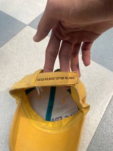 Lacoste Yellow Baseball Cap
