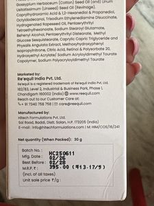 Re'equil 0.1% Retinol Night Cream
