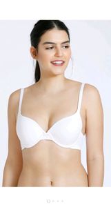 Zivame White T-Shirt Bra - Size 30B