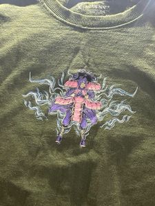 Green Graphic Boxy Tshirt
