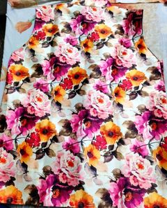 Floral Print Waistcoat