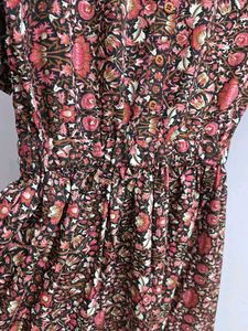 Floral Print Midi Dress