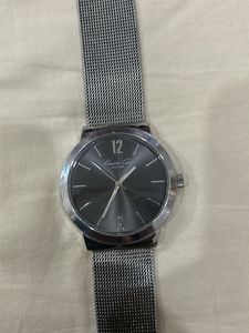 Sleek Silver-Tone Wrist Watch