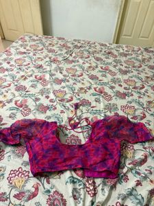 Floral Puff Sleeve Blouse