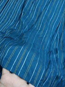 Stylish Blue Striped Kurta
