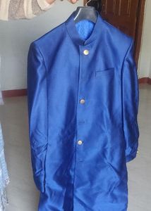 Stylish Blue achkan