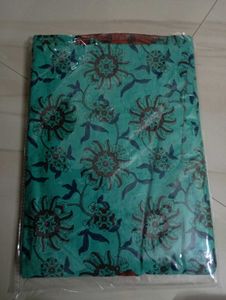 Beautiful Printed Zip Type Nighty XL