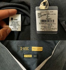 IVOC Self Design Formal Shirt