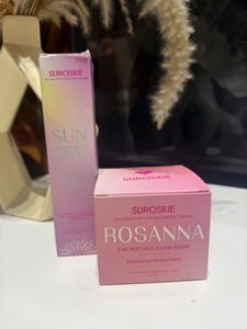 2 Suroskie Sun Dew & Rosanna Glow Mask Set