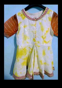 House of Jamoti Ombre Peplum Lehenga Set
