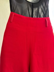 Chic Red Pants