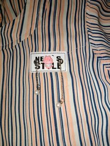 Striped Tunic Top