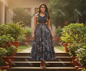 Embroidered Ethnic Gown