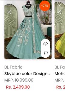 Designer Bridal mint green lehanga choli