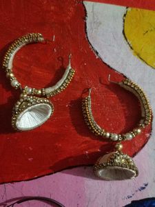 Chunky Hoop Earrings Set