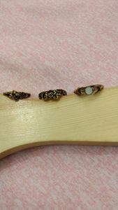 set of 3 small size rings