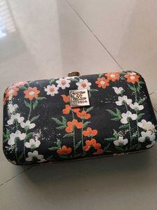 Floral Clutch Purse