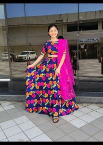 Printed Lehenga For Women