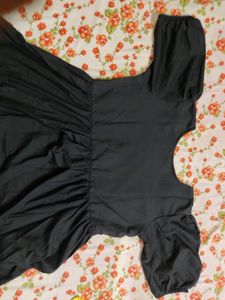 Fancy Party Wear Black Dress