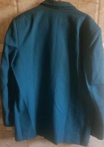 Teal Double Breasted Blazer, chest 46,