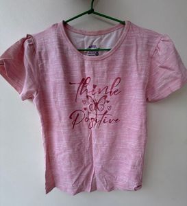 NEW pink graphic T-shirt