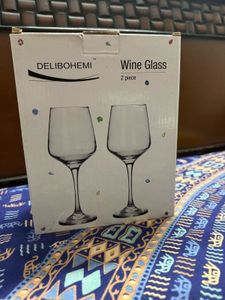 Elegant Wine Glasses Set of 2