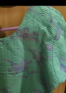 Floral Green Kurta Set