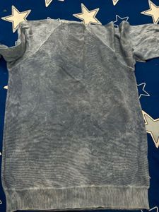 Men's Vintage Wash Zipper Sweater