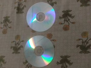combo of 6 Blank  &amp; 2 filled with songs CD's