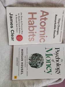 Atomic Habits & Psychology of Money Books