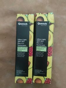 Quench Ultra Light SPF 50+ Sunscreen Pack of 2