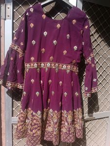 It's Very Beautiful Vine Colour Lahanga Choli With