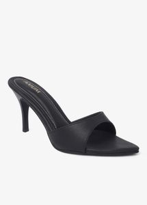 AXIUM open toe stiletto heels