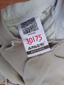 Men's Beige Chinos
