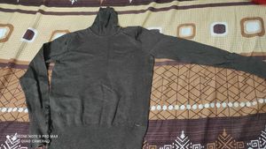 Brown Woman And Girl's Neck Top..