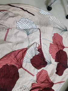 Floral Printed elastic fitted Bedsheet