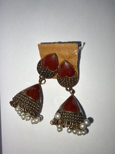 Traditional Indian Jhumka Earrings