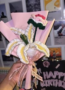 Crocheted Lily Bouquet