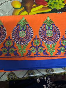Orange Blue Suit